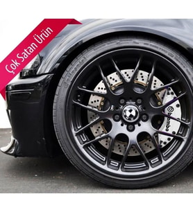 Bmw E87 Uyumlu Brembo Beyaz Kaliper Kapağı 4 Parça Ön Arka Set (Karışık)