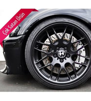 Bmw E87 Uyumlu Brembo Beyaz Kaliper Kapağı 4 Parça Ön Arka Set (Karışık)