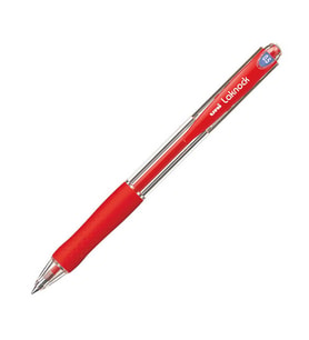 Uni-Ball Tükenmez Kalem Sn-100 Laknock 0.5 mm Kırmızı
