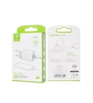 Skydolphin Micro USB 2.4A Hızlı Şarj Cihazı Aleti ve Kablosu Samsung Nokia Sony General Mobile