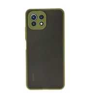 Xiaomi Mi 11 Lite Kılıf Montreal Silikon Kapak - Açık Yeşil
