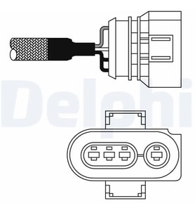 DELPHI ES1097912B1 Oksijen Sensoru 030906265AD