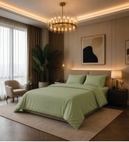Karden Flower Aurelia Pure %100 Pamuk Saten Tek Kişilik Nevresim Takımı