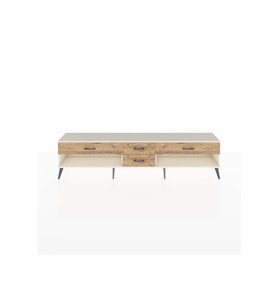 Arges TV Ünitesi 4 Çekmeceli  220x30x51 Aytaşı-Antrasit/Çam