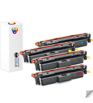 Canon i-SENSYS MF752Cdw Muadil Toneri  Takım 4 Renk CRG-069  (Mavi-Siyah)