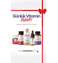 Erbatab Günlük Vitamin Paketi(Thyrobex, D3K2, B12, Magnezyum)