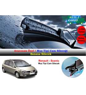 Renault Scenic Muz Silecek Takımı 2006-2009