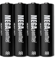 4lü AA R6 Kalın Kalem Pil Saat Pili Zn-C 1.5V