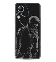 Infınix Note 12 Kılıf Silikon Desen Özel Seri İskelet Astronot 1613