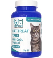 Derma Deri Ve Tüy Kedi Ödül Tableti Kedi Ödülü Köpek Vitamini Biyotin Tüyü Bakım Seti