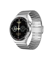 Pazariz Amoled Yuvarlak Ekran 46 MmÇelik Smartwatch Yedek Kordon Akıllı Saat