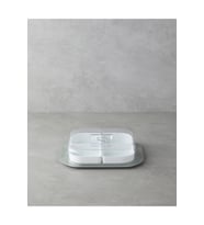 Yeşil 4 Bölmeli Plastik Kahvaltılık, 26x23 cm, Pratik ve Şık Tasarım
