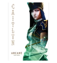 Caitlyn (arcane) Tablo Ahşap Poster Dekoratif