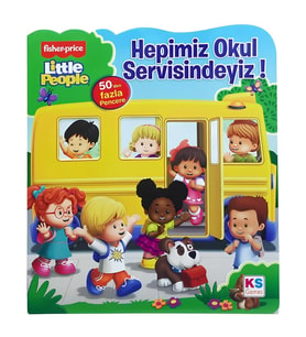 Hepimiz Okul Servisindeyiz Flap Book