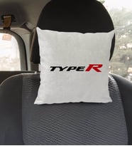 BK Gift Typer Tasarımlı Kare Araç Koltuk Yastığı-1