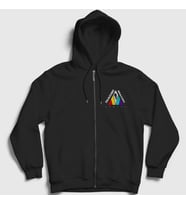 Presmono Unisex Siyah Evolve Imagine Dragons Fermuarlı Kapüşonlu Sweatshirt 81620tt