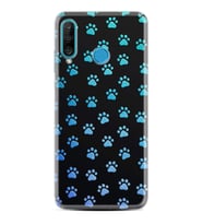 Huawei P30 Lite Kılıf Resimli Desenli Silikon Platinium Series Patiler 1858