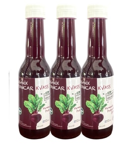 Organik Pancar Kvass Sade 250 ML * 3 Adet