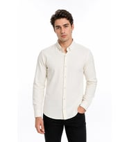 Erkek Spor Slim Fitt Uzun Kol  Gömlek BGL-ST05441