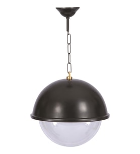 AVONNI BFE-68064-BSY-OP Siyah Boyalı Dış Mekan Aydınlatma E27 Aluminyum Polikarbon Cam 30cm
