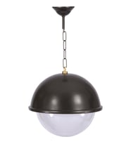 AVONNI BFE-68064-BSY-OP Siyah Boyalı Dış Mekan Aydınlatma E27 Aluminyum Polikarbon Cam 30cm