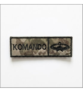 Komando İsimlik - Kamuflaj Ajanda Uyumlu - 4cm x 12 cm
