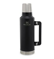 Stanley Klasik Vakumlu Paslanmaz Çelik Termos 1.9 LT - Matte Black Pebble (Siyah)