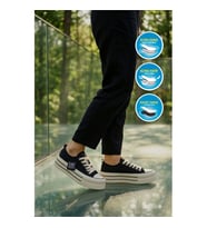 Walkway 2011 G Siyah Keten Kadın Günlük Ayakkabı