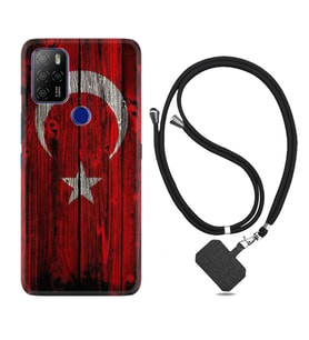 Omix X300 X500 X400 X600 X700 Kılıf Boyun Askılı Silikon Şanlı Türk Bayrağı 2 1317