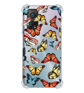 PrintiFy Xiaomi Mi 10 T Uyumlu Water Color 2 Baskılı Şeffaf Köşe Korumalı Antişok Kılıf