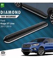 S-Dizayn Ford Kuga 2 ST-Line Diamond Krom Yan Basamak 183 Cm 2017-2019