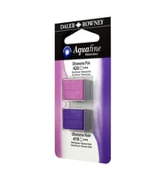 Daler Rowney Aquafine 1/2 Tablet Suluboya 2'li Set ULTRAMARINE PINK/ULTRAMARINE VIOLET 