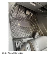 DS4 Hatchback 2021 Sonrası Aracına Özel 8d Tek Katmanlı Havuzlu Paspas Takımı (Altın)
