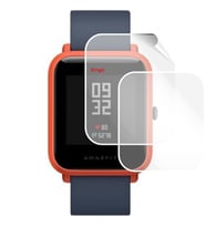 Amazfit Bip Saat Ekran Koruyucu Tam Kaplama TPU Film 2 Adet (Şeffaf)