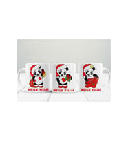 Kişiye Özel Yeni Yıl Panda Baskılı Kupa