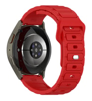 Lexroo Huawei GT2 46mm KRD-132 22mm Silikon Kordon Strap Kayış - Kırmızı