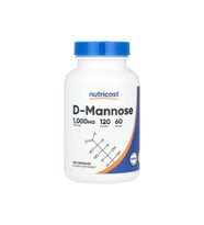Nutricost D-Mannose 1000 Mg 120 Kapsül