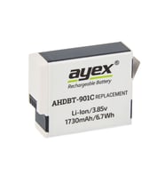 Ayex AHDBT-901C Batarya, GoPro Hero 9, 10, 11, 12 İle Uyumlu