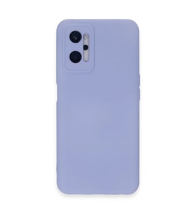 Realme 9i 4g Kılıf Nano İçi Kadife Silikon - Lila