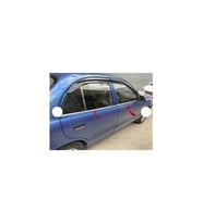 Hyundai Accent Yumurta Kasa 1995-2000 Krom Cam Çıtası 4 Parça Paslanmaz Çelik