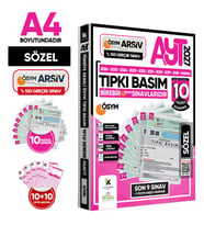 2027 AYT SÖZEL ÖSYM Çıkmış Soru Tıpkı Basım 10lu Deneme Paketi Türkiye Geneli Video/PDFÇözümlü SET