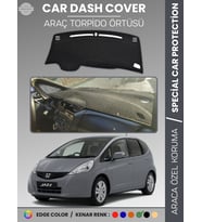 HONDA JAZZ (2009-2013) Torpido Örtüsü Torpido Koruma Tam Uyum Çatlamayı Önler Kolay Montaj