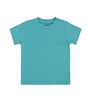 Civil Baby Balık Nakışlı 6-18 Ay Tişört - Gri