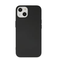 iPhone 14 Plus Kılıf Nano İçi Kadife Silikon - Siyah