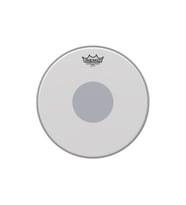 REMO CS-0113-10 Controlled Sound Coated Black Dot (Profesyonel - 13 İnç Davul Derisi)  Pürüzlü Beyaz Kaplama, Siyah Nokta (Black Dot) ile Güçlendirilmiş Merkez, Kontrollü Rezonans  Ölçüler: 13 İnç Çap