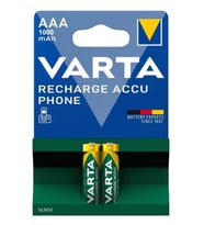 Varta Şarj Edilebilir İnce Pil AAA 1000Mah 2Li