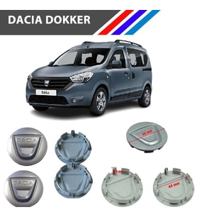 Dacia Duster Lodgy Dokker Sandero 2 jant Göbeği Takımı