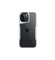 Newface Apple iPhone 16 Pro Max Kılıf Boyi Silikon Kapak - Gümüş