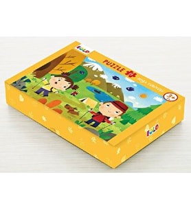 Yer Puzzle-24 Parça Puzzle - Doğa Yürüyüşü