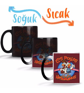 Los Pollos Hermanos Sihirli Kupa Bardak Porselen